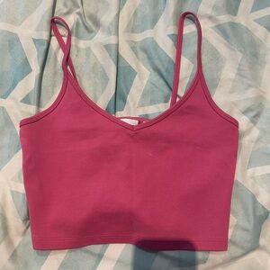 pink aritzia tank